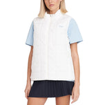 Huffer Women's Driver Golf Vest - Chalk