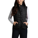IBKUL Women's Solid Golf Vest - Black