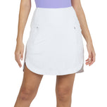 Ibkul kvinnors rak 17,5 "Golf Skort - White
