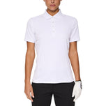 J.Lindeberg Women's Izara Golf Polo Shirt - White