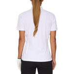 J.Lindeberg Women's Izara Golf Polo Shirt - White