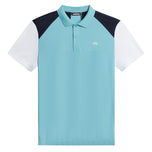 J.Lindeberg Block Golf Polo Shirt - Stillwater