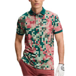 J.Lindeberg Bridger Tour Print Golf Polo Shirt - Tour 26 Multi