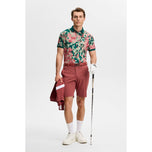 J.Lindeberg Bridger Tour Print Golf Polo Shirt - Tour 26 Multi