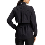 J.Lindeberg 女式 Ellie Motion Shell 高尔夫夹克 - 黑色