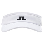 J.Lindeberg Women's Gain Golf Visor - White