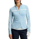 J.Lindeberg Dam Janice Full Zip Golf Mellanlager - Skylight Melange