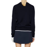 J.Lindeberg Women's Joanna Sticked Cardigan - JL Navy