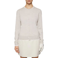 J.Lindeberg Women's Joanna Sticked Cardigan - Moonbeam