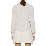 J.Lindeberg Women's Joanna Sticked Cardigan - Moonbeam