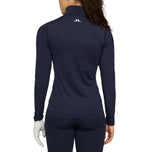 J.Lindeberg Women's Mel Full Zip Golf Mid -Layer - JL Navy