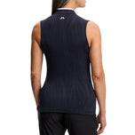 J.Lindeberg Mila ärmlös golfpikétröja dam - JL Marinblå