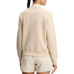 J.Lindeberg Women's Nova Golf Crew Neck - Moonbeam