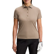 J.Lindeberg Dam Tour Tech Golf Polo Shirt - Brindle