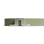 J.Lindeberg Bridger Leather Belt - Oil Green
