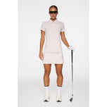 J.Lindeberg Women's Jessa Golf Polo Shirt - Grey Lilac