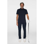J.Lindeberg KV Print Golf Polo Shirt - JL Navy