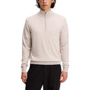 J.Lindeberg Kian Quarter Zip Golftröja - Moonbeam Melange