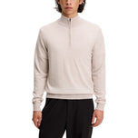 J.Lindeberg Kian Quarter Zip Golftröja - Moonbeam Melange
