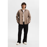 J.Lindeberg Kian Quarter Zip Golftröja - Moonbeam Melange
