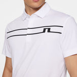 J.Lindeberg Klas Golf Polo Shirt - White