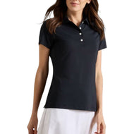 Peter Millar Women's Performance Stretch Jersey Golf Shirt - Navy