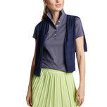 Peter Millar Kvinnor Albatross Golf Polo Shirt - Navy