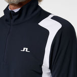 J.Lindeberg Lukas Quarter Zip Golf Mid -Layer - JL Navy
