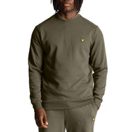 Lyle＆Scott Fly Fleece船员脖子 -  Catus Green