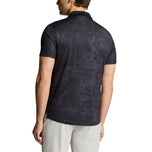 Lyle & Scott Contour Printed Golf Polo Shirt - Jet Black