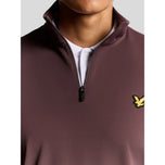 Lyle & Scott Course Golf Mellanlager - Berry