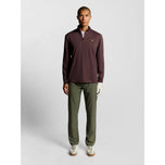 Lyle & Scott Course Golf Mellanlager - Berry