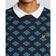 Lyle & Scott Golf Crew Neck Cotton Argyle Jumper - Dark Navy