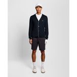 Lyle＆Scott高尔夫轻巧的开衫 - 深海海军