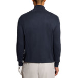 Lyle & Scott Golf Tipped Quarter Zip Jumper - Dark Navy