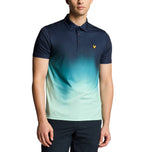 Lyle & Scott Gradient Golf Polo Shirt - Dark Navy