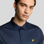 Lyle & Scott Gradient Golf Polo Shirt - Dark Navy
