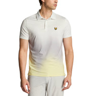 Lyle & Scott Gradient Golf Polo Shirt - White