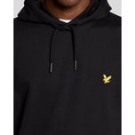 Lyle & Scott 轻质飞绒高尔夫连帽衫 - 深黑色