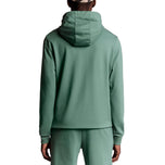 Lyle & Scott Lättviktsfly Fleece golf Hoodie - Silver Pine