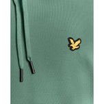 Lyle & Scott Lättviktsfly Fleece golf Hoodie - Silver Pine