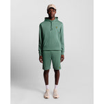 Lyle & Scott Lättviktsfly Fleece golf Hoodie - Silver Pine