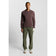 Lyle & Scott långärmad stickad golfpikétröja - Berry
