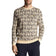 Lyle & Scott Monogram Sticked Golf Crew Neck - Sand Dune