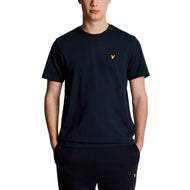 Lyle＆Scott Plain高尔夫T恤 - 黑海军