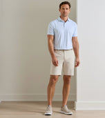 Peter Millar Surge Performance Golf Shorts - Oatmeal