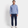 Peter Millar Ridgeline Knit Golf Quarter Zip - Summer Rain