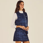 Malbon Dam Maya Quilted Väst - Blåbär