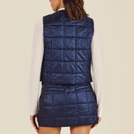 Malbon Dam Maya Quilted Väst - Blåbär