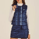 Malbon Dam Maya Quilted Väst - Blåbär